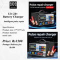 12V–24V Intelligent Pulse Battery Charger