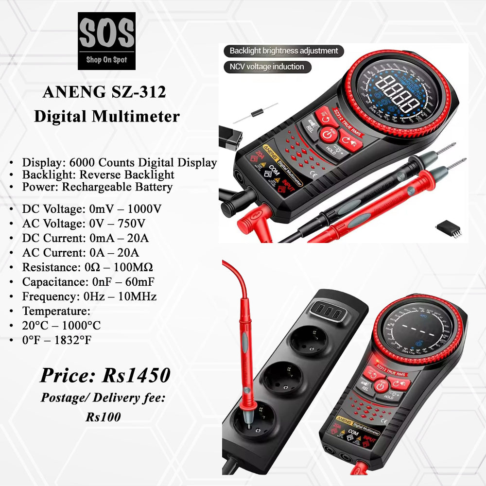 ANENG SZ-312 Digital Multimeter