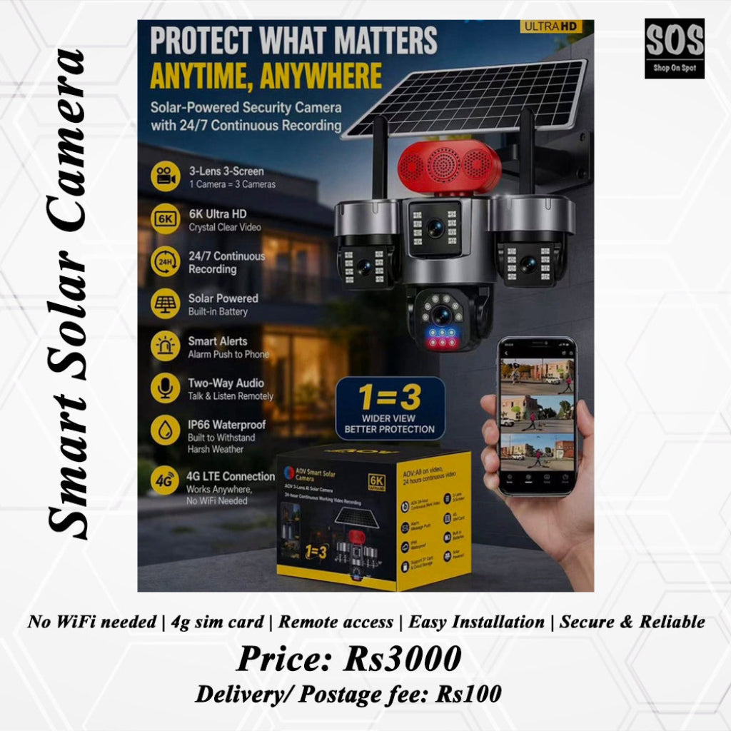 Smart Solar Camera